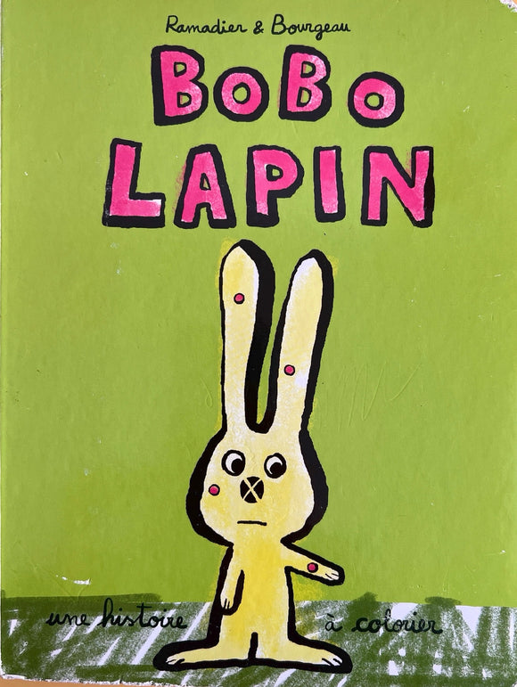 Bobo Lapin - une histoire à colorier