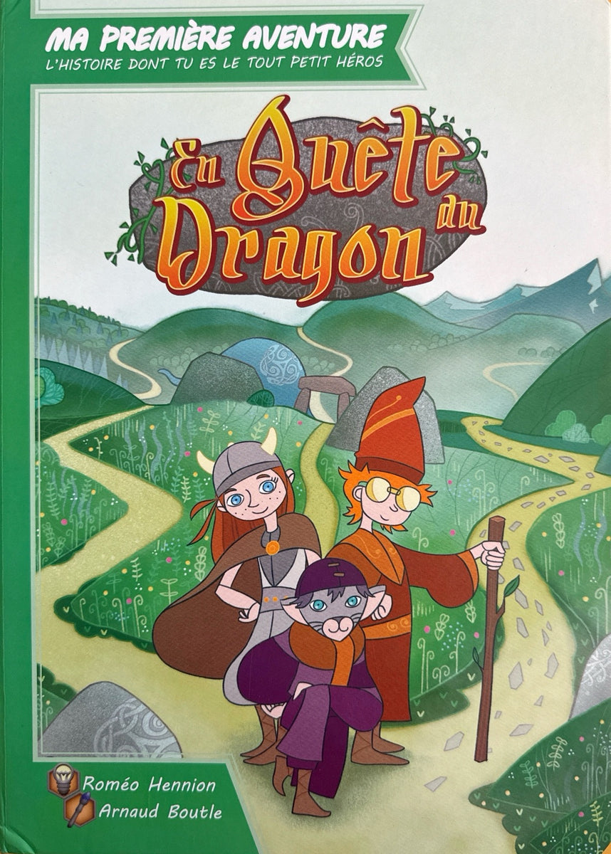 En quête du Dragon - Book in French – My French bookstore