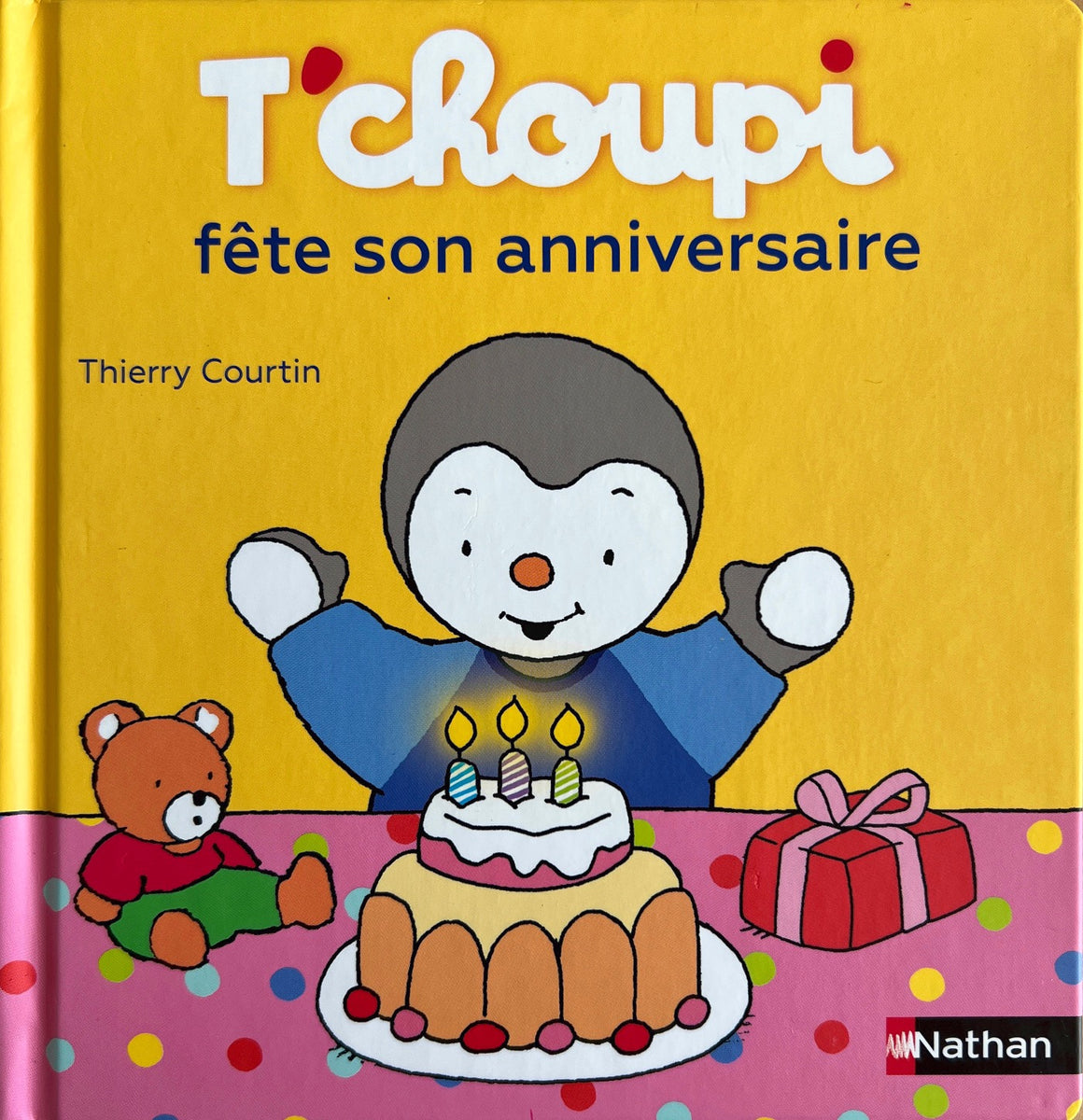 Nathan Puzzle Cadre 15 Pièces – T'choupi Fête Son Anniversaire – Dès 3 Ans, Carton épais, Made In Europe