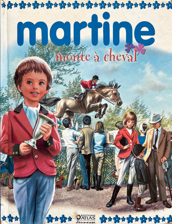 Martine monte a cheval