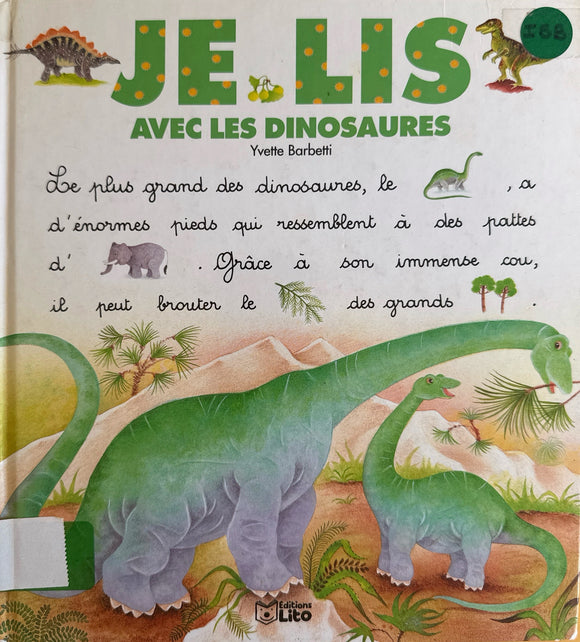 Je lis avec les Dinosaures