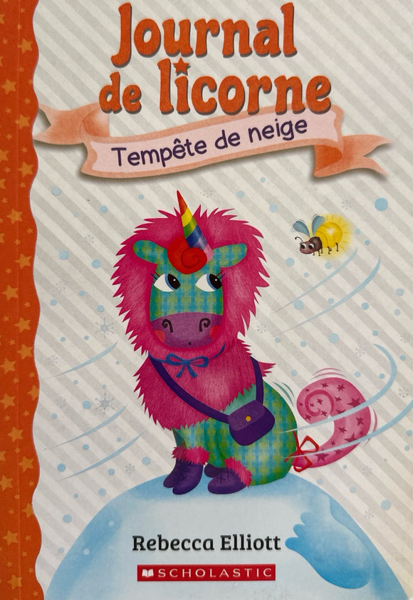 Journal de licorne - Tempête de neige