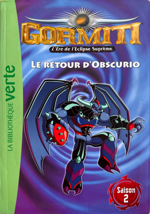 Gormiti, tome 7 : Le retour d'Obscurio
