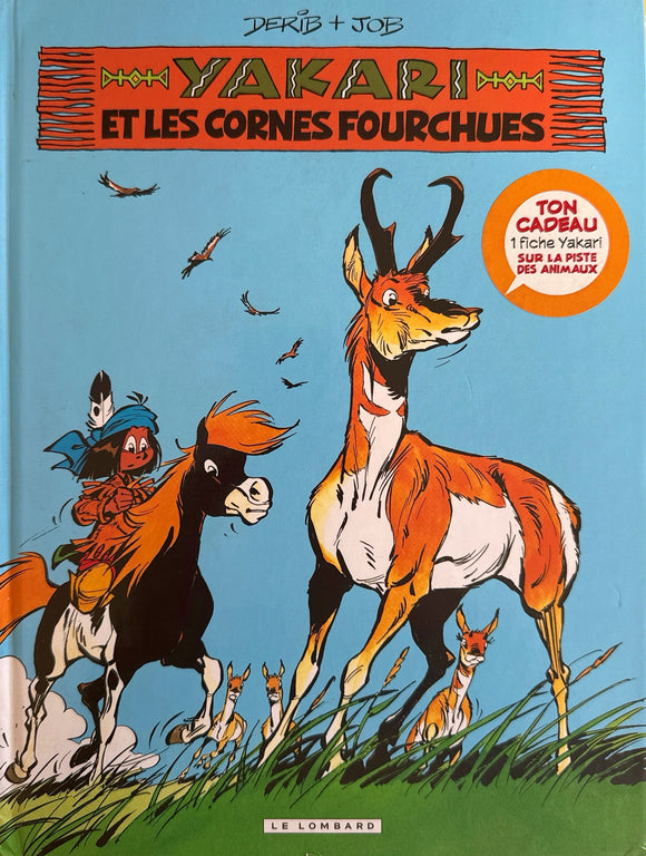 Yakari, tome 23 : Yakari et les cornes fourchues