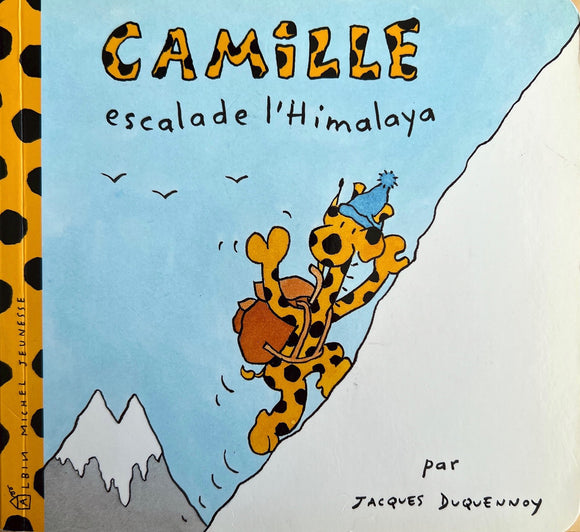Camille escalade l'Himalaya
