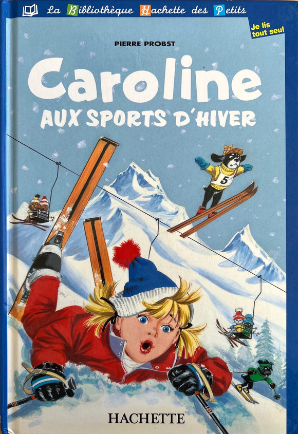 Caroline aux sport d'hiver Pierre Probst