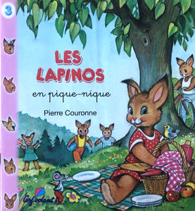 Les Lapinos en pique-nique by Pierre Couronne
