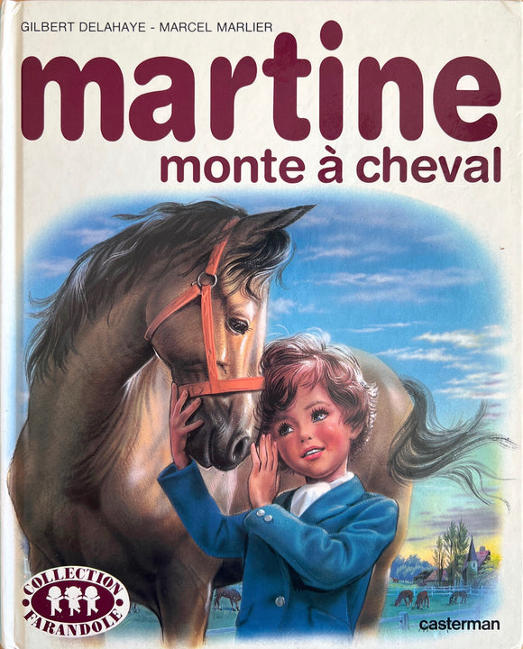 Martine monte a cheval by Gilbert Delahaye - Marcel Marlier