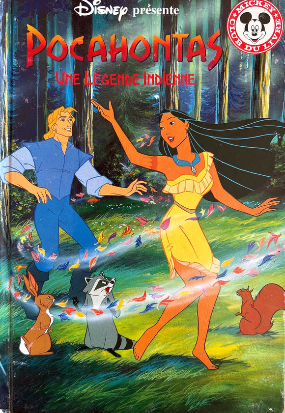 Pocahontas - Mickey club du livre - Disney - French book – My