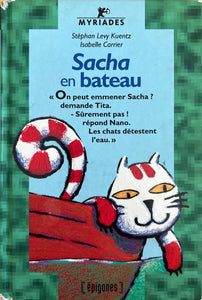 Sacha en bateau