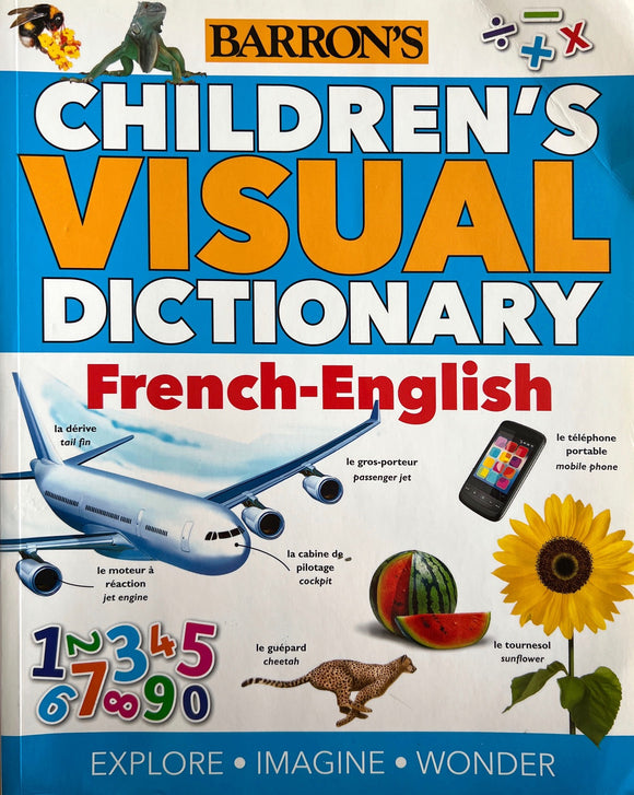 Visual Dictionary Machines Children's visual dictionary francais/ anglais - Book in French – My ...