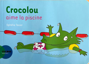Crocolou aime la piscine by Ophélie Texier