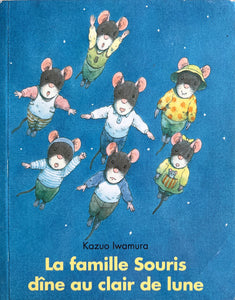 La famille souris dine au clair de lune by kazuo Iwamura