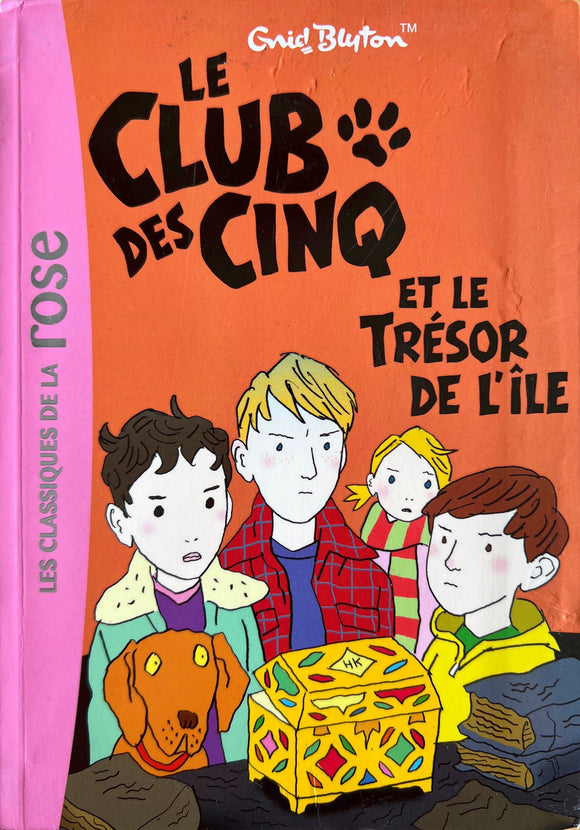 Le club des cinq et le trésor de l'ile - Tome 1