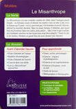 Le Misanthrope by Molière - Petits Classique Larousse back