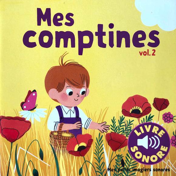 Mes comptines vol.2 - livre sonore