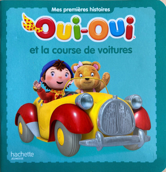 Oui-oui et la course de voitures