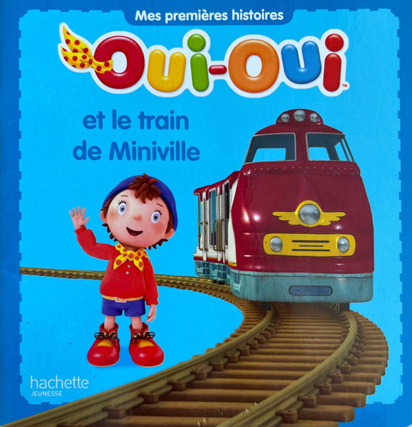Oui-oui joue et le train de Miniville