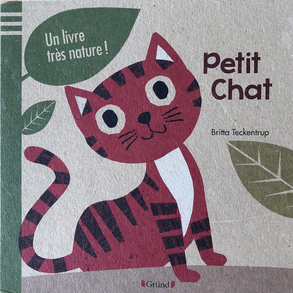 Livre nature Petit chat (Les tout-carton)